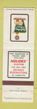 Matchbook Cover - Holiday Inn Wheeling WV