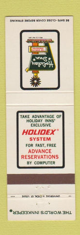 Matchbook Cover - Holiday Inn Reno NV
