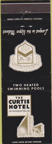 Matchbook Cover - Curtis Hotel Minneapolis MN