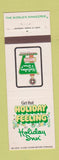 Matchbook Cover - Holiday Inn Clearwater Beach FL Madeira