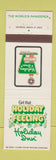 Matchbook Cover - Holiday Inn Tampa FL Plant City
