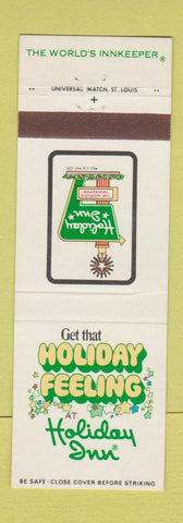Matchbook Cover - Holiday Inn Tampa FL Plant City