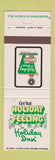 Matchbook Cover - Holiday Inn Chicago South Harvey IL