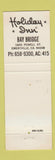Matchbook Cover - Holiday Inn Emeryville CA
