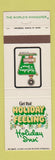 Matchbook Cover - Holiday Inn Des Moines IA Downtown