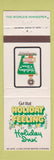 Matchbook Cover - Holiday Inn Morganton NC