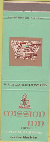 Matchbook Cover - Mission Inn Riverside CA