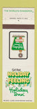 Matchbook Cover - Holiday Inn Boston Randolph MA