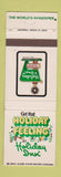 Matchbook Cover - Holiday Inn Bellevue WA