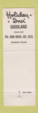 Matchbook Cover - Holiday Inn Goodland KS WEAR
