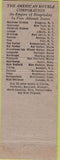 Matchbook Cover - Shenandoah Hotel Martinsburg WV