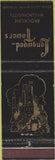 Matchbook Cover - Longwood Towers Brookline MA