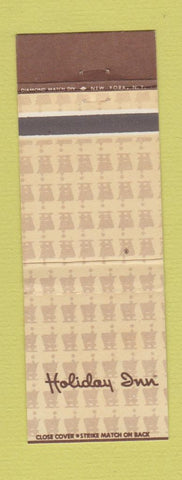 Matchbook Cover - Holiday Inn BLANK NO TOWN BROWN