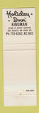 Matchbook Cover - Holiday Inn Kingman AZ Route 66