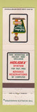 Matchbook Cover - Holiday Inn Plymouth IN