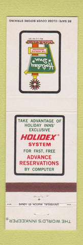 Matchbook Cover - Holiday Inn Aberdeen MD