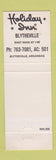 Matchbook Cover - Holiday Inn Blytheville AR
