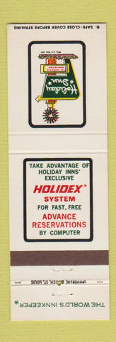 Matchbook Cover - Holiday Inn Buena Park CA