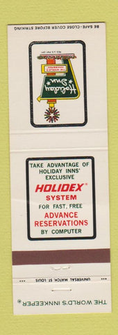 Matchbook Cover - Holiday Inn Chicago Evanston IL