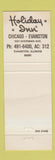 Matchbook Cover - Holiday Inn Chicago Evanston IL