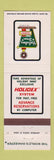 Matchbook Cover - Holiday Inn Jennings Sulphur LA