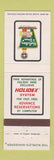 Matchbook Cover - Holiday Inn Brattleboro VT