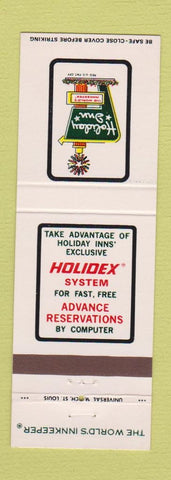 Matchbook Cover - Holiday Inn Fullerton CA #1