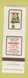 Matchbook Cover - Holiday Inn Bristol TN