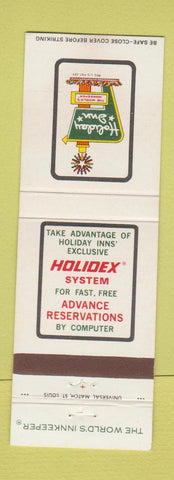 Matchbook Cover - Holiday Inn Bristol TN