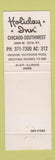 Matchbook Cover Holiday Inn Alsip IL