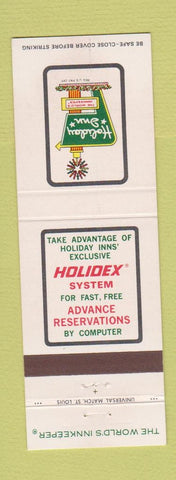 Matchbook Cover - Holiday Inn Massillon OH