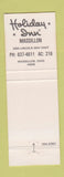 Matchbook Cover - Holiday Inn Massillon OH