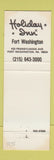 Matchbook Cover - Holiday Inn Fort Washington PA