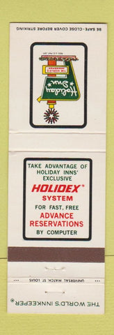 Matchbook Cover - Holiday Inn Las Crues NM