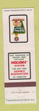 Matchbook Cover - Holiday Inn Sunbury Shamokin Dam PA