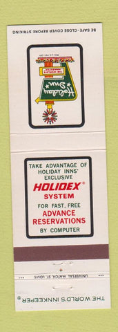 Matchbook Cover - Holiday Inn Sunbury Shamokin Dam PA