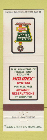 Matchbook Cover - Holiday Inn Lynchburg VA Madison Heights