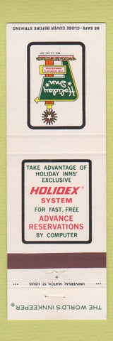 Matchbook Cover - Holiday Inn Leominster MA