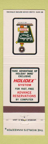 Matchbook Cover - Holiday Inn Ruston LA