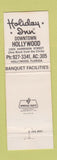 Matchbook Cover - Holiday Inn Hollywood FL