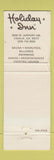 Matchbook Cover - Holiday Inn Visalia CA WEAR