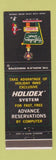 Matchbook Cover - Holiday Inn Donegal PA