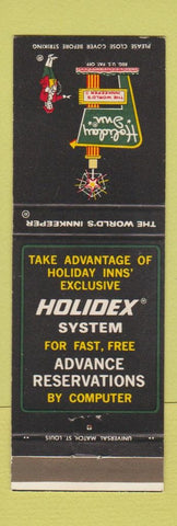 Matchbook Cover - Holiday Inn Erie PA South #3