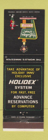 Matchbook Cover - Holiday Inn Hazleton PA