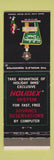 Matchbook Cover - Holiday Inn Richmond Hill GA
