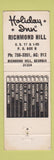 Matchbook Cover - Holiday Inn Richmond Hill GA