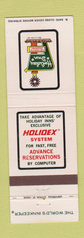 Matchbook Cover - Holiday Inn Chicago O'Hare Schiller Park IL
