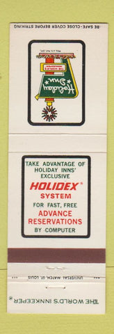 Matchbook Cover - Holiday Inn Greenville MS