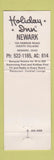 Matchbook Cover - Holiday Inn Newark OH