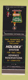 Matchbook Cover - Holiday Inn Anoka MN